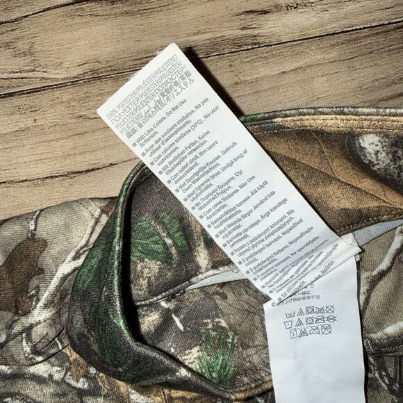 Women’s Under Armour All Season Gear Medium Fitted Camouflage Half Zip Pullover - Picture 7 of 9